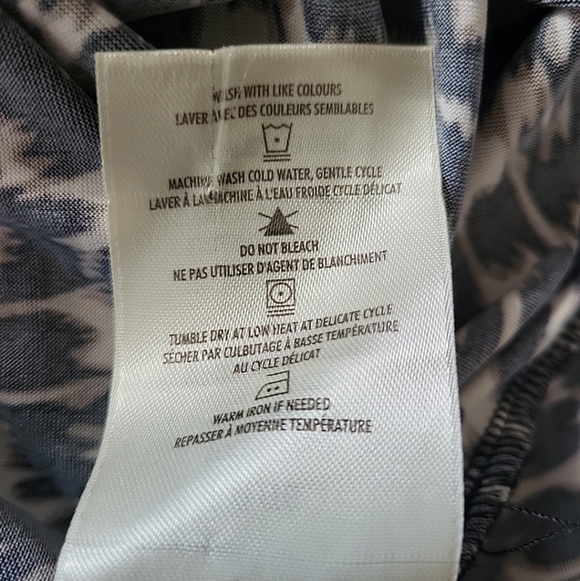 Denver Hayes Women's Dress Size XL Molded Bra Side Zipper Animal Print - Picture 7 of 12